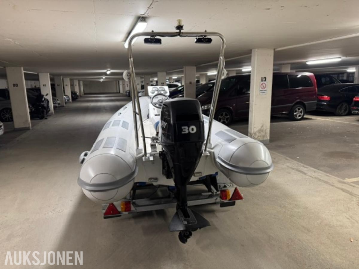 Rib Caribe C-12 Rib med 30 HK Mercury påhengsmotor